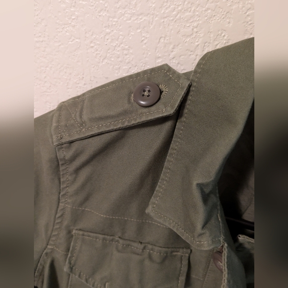 Polo by Ralph Lauren Olive Girls Military Style Field Jacket - Picture 12 of 12